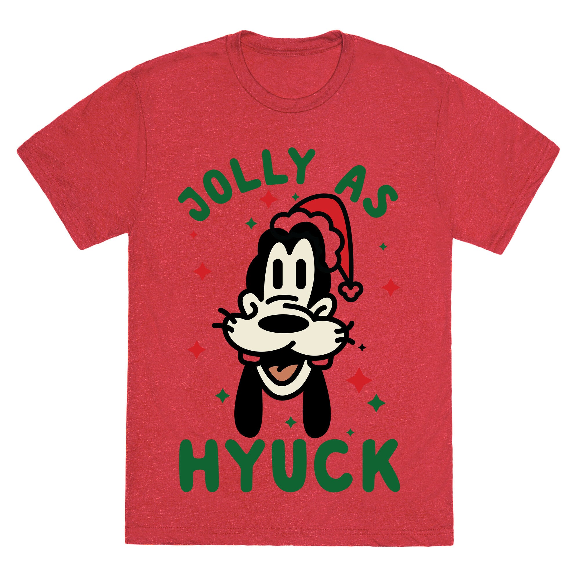 Jolly As Hyuck Goofy Parody Unisex Triblend Tee